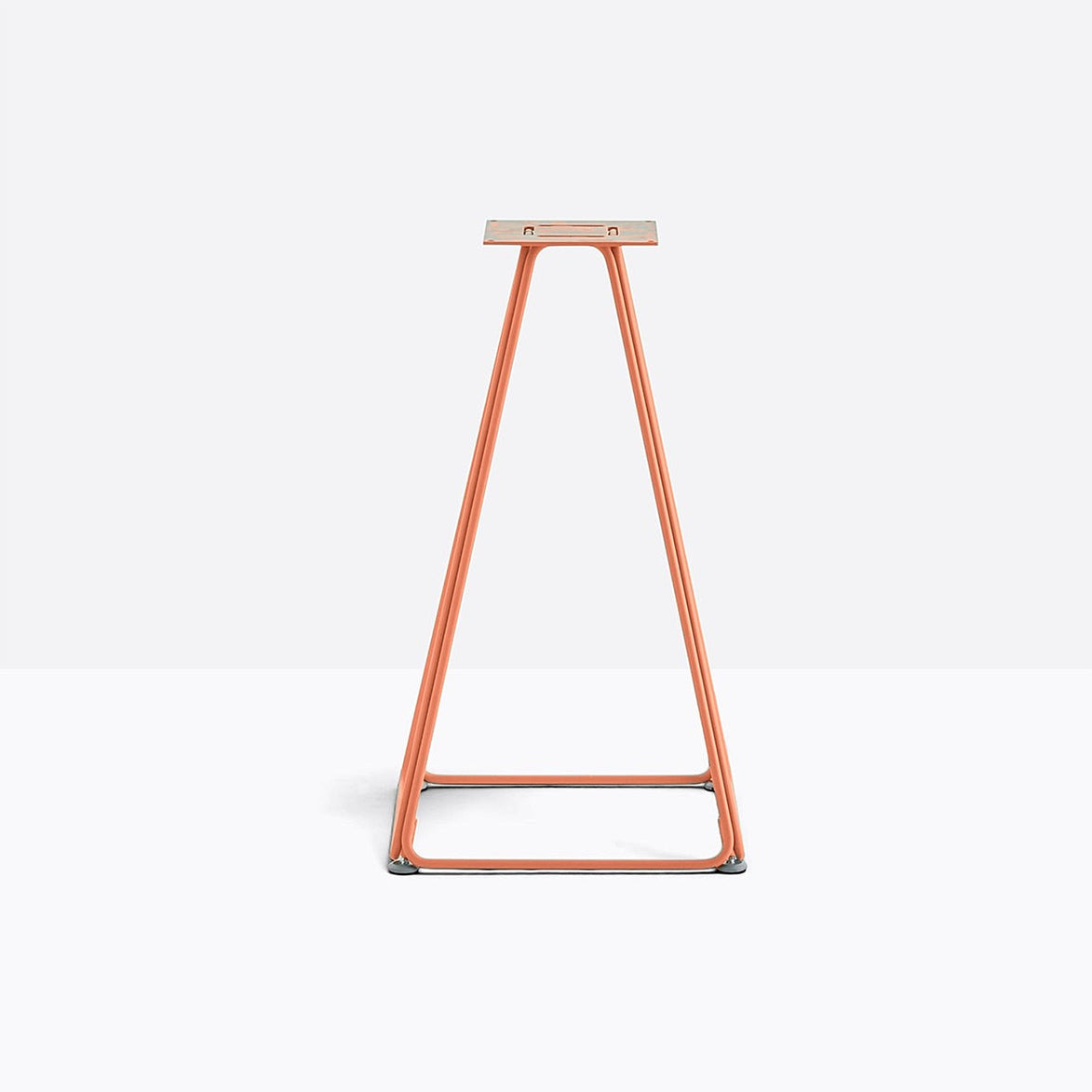 Piètement de table Lunar Pedrali — coloris Orange AR500