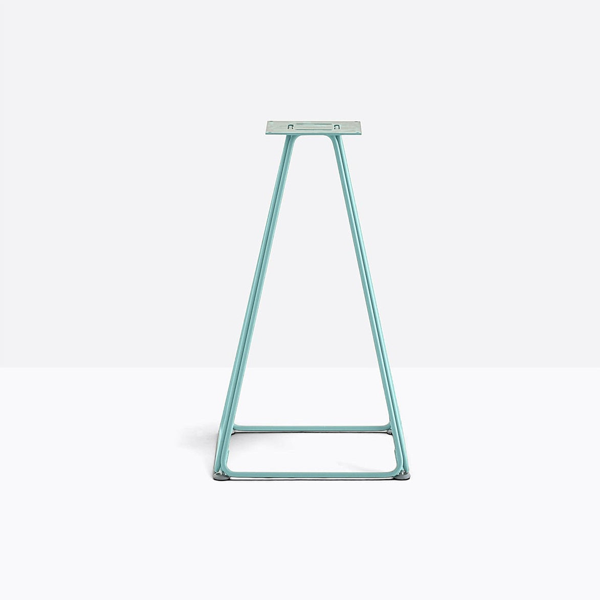 Piètement de table Lunar Pedrali — coloris Bleu ciel AZ100