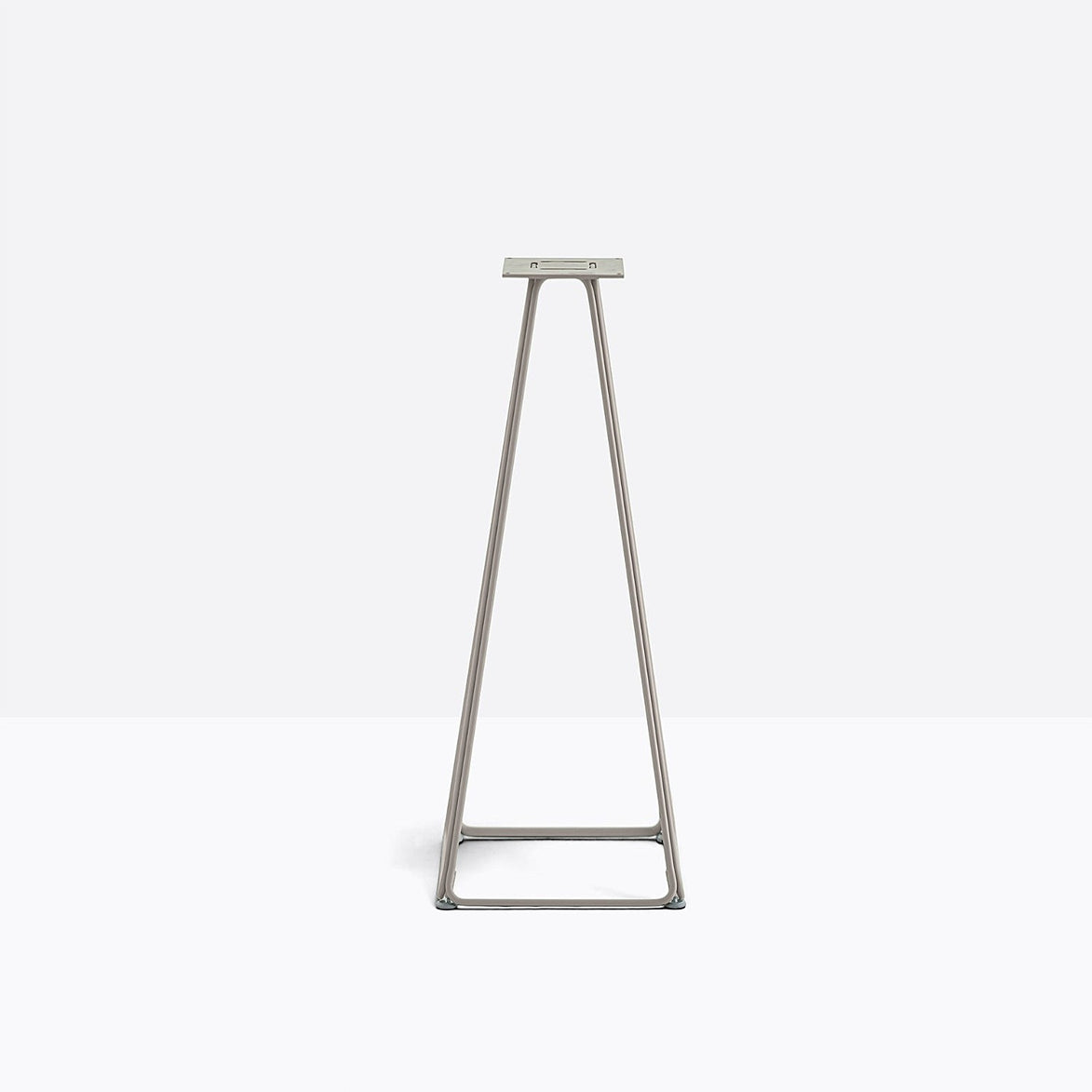 Piètement de bar Lunar Pedrali — coloris Taupe BE200