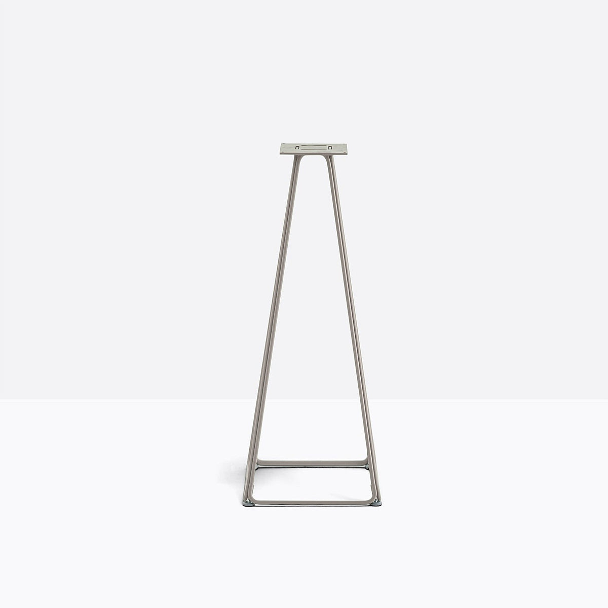Piètement de bar Lunar Pedrali — coloris Taupe BE200