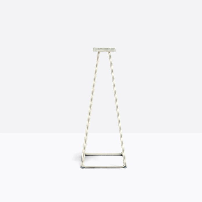 Piètement de bar Lunar Pedrali — coloris Blanc cassé BI200