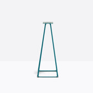 Piètement de bar Lunar Pedrali — coloris Bleu pétrole BL500