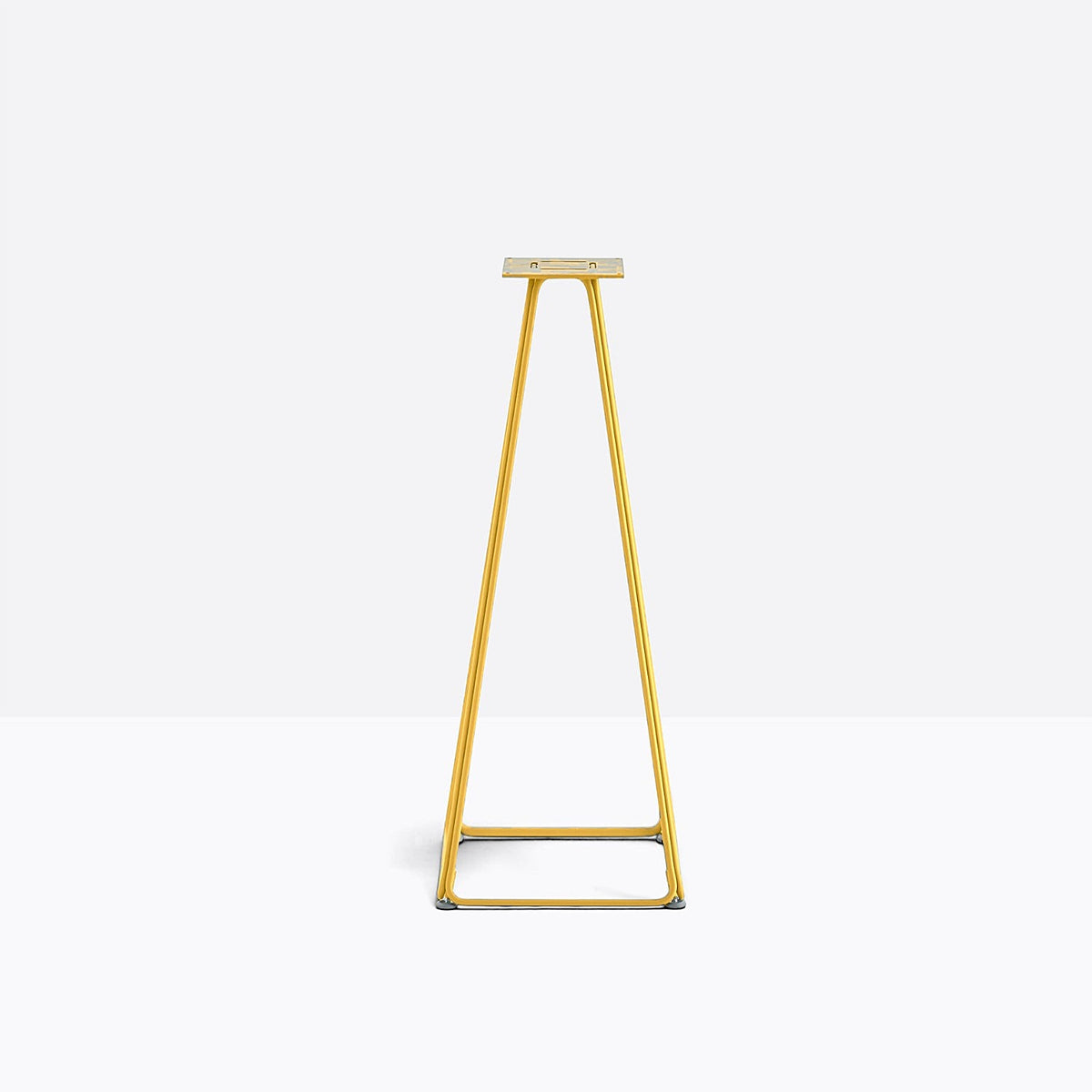 Piètement de bar Lunar Pedrali — coloris Jaune moutarde GI100