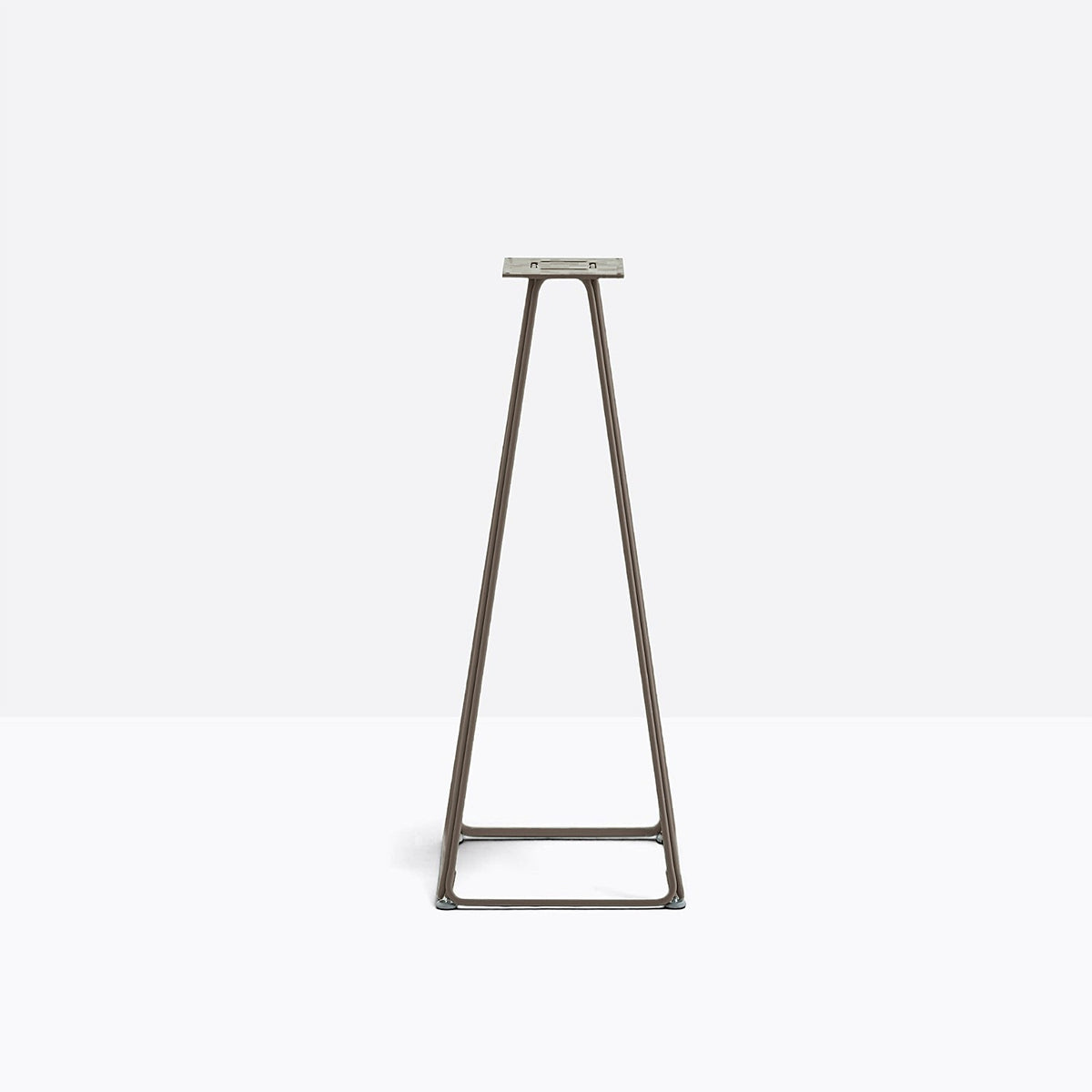 Piètement de bar Lunar Pedrali — coloris Marron MG