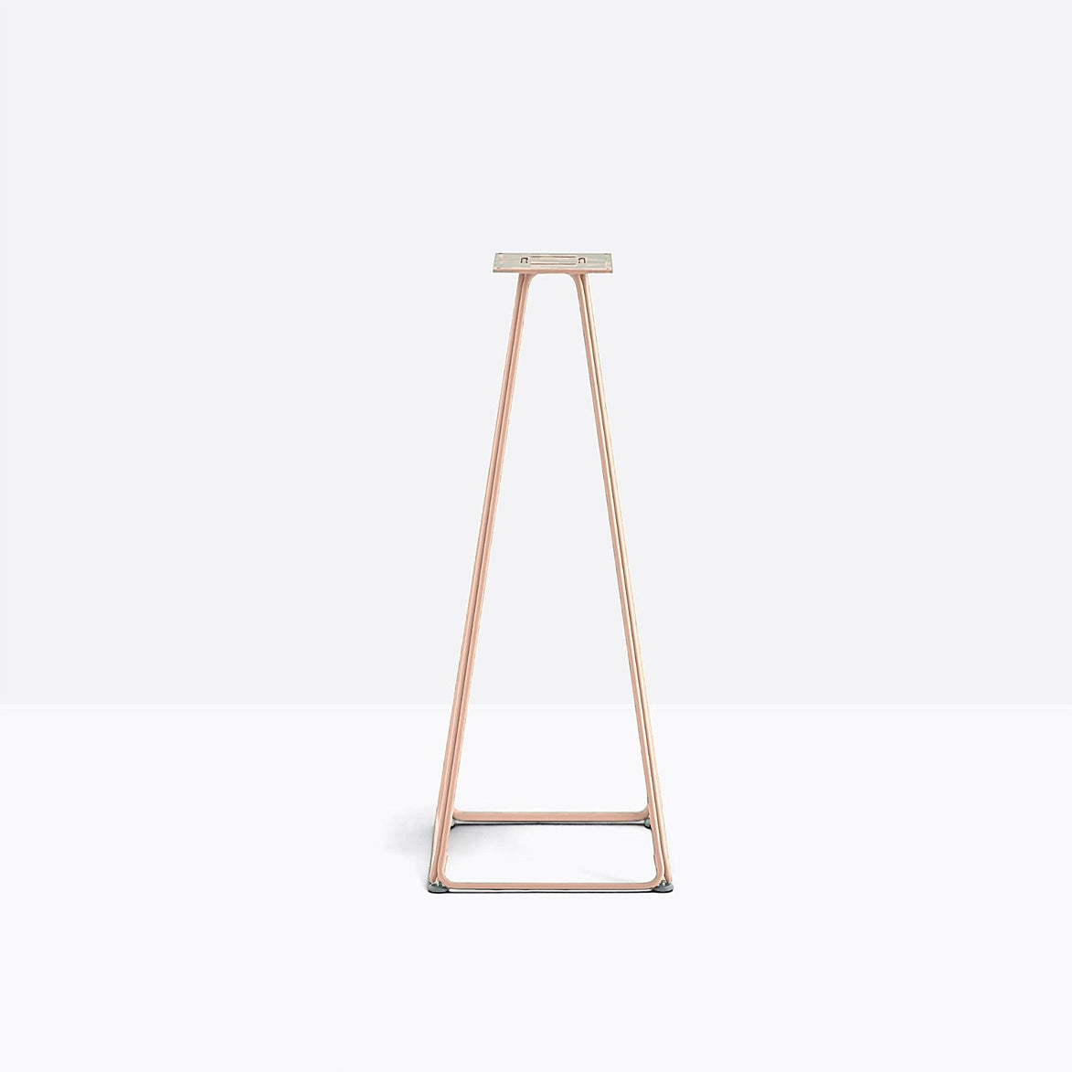 Piètement de bar Lunar Pedrali — coloris Rose RA100