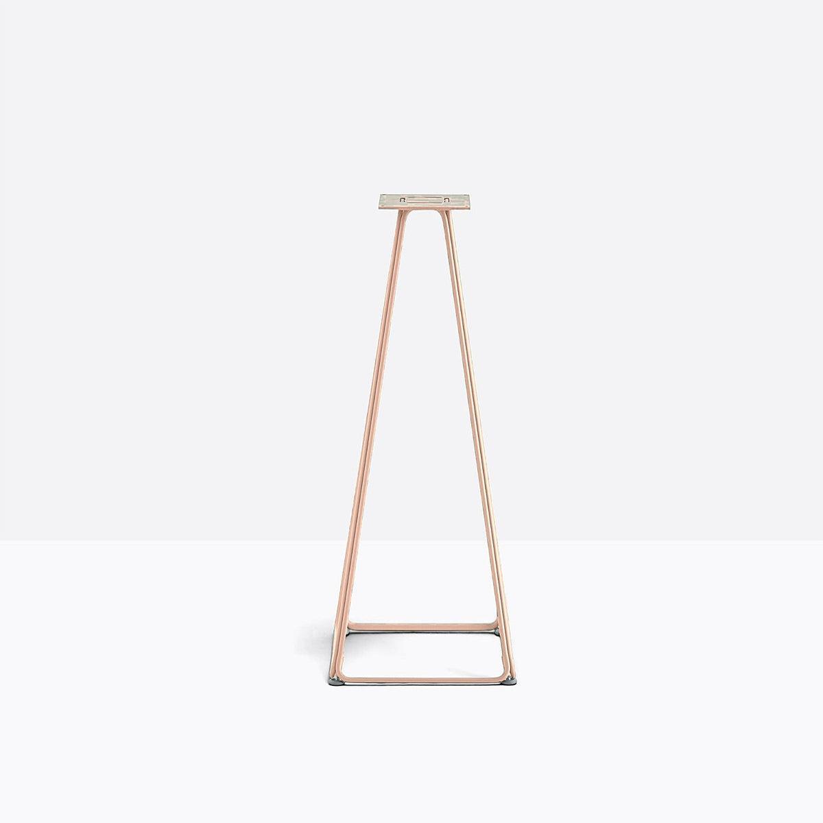 Piètement de bar Lunar Pedrali — coloris Rose RA100