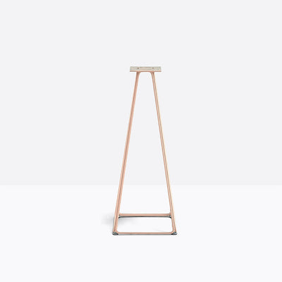 Piètement de bar Lunar Pedrali — coloris Rose RA100