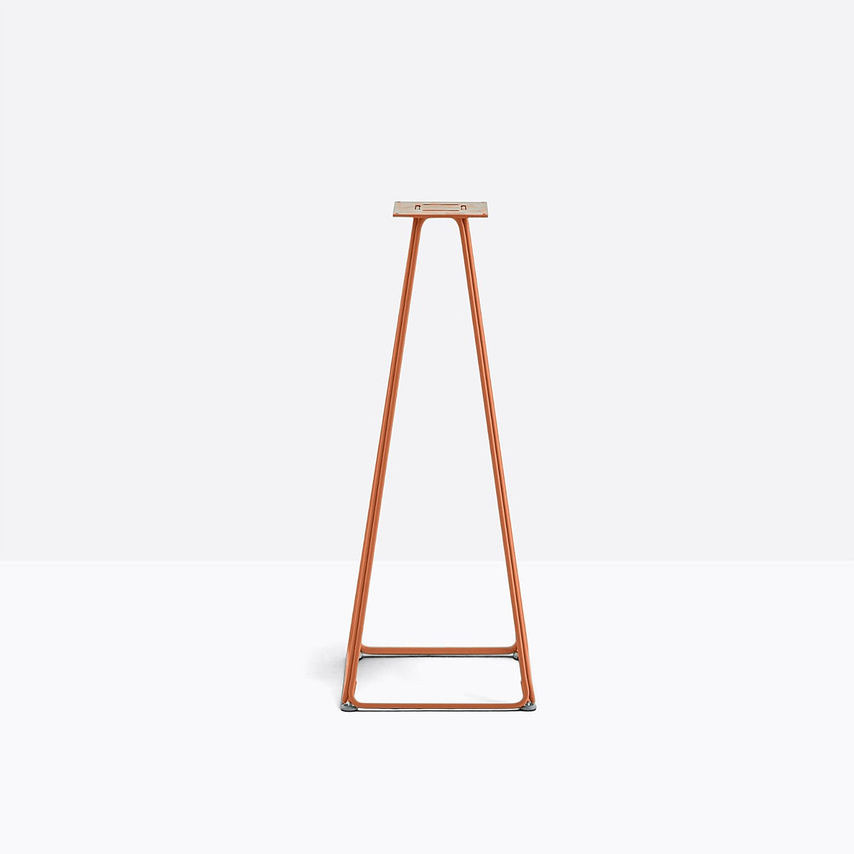 Piètement de bar Lunar Pedrali — coloris Terracotta TE