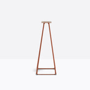 Piètement de bar Lunar Pedrali — coloris Terracotta foncé TE200