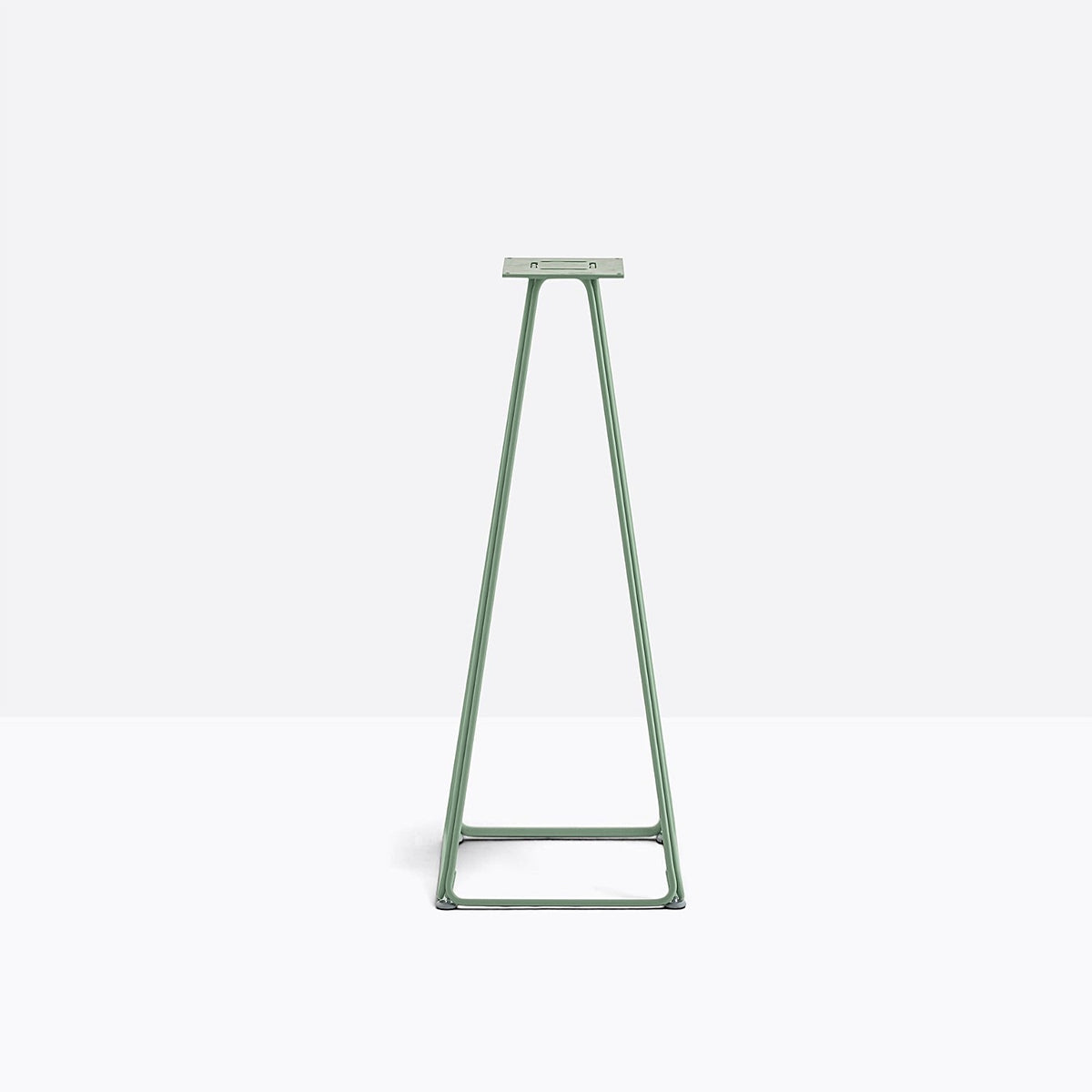Piètement de bar Lunar Pedrali — coloris Vert d'eau VE600