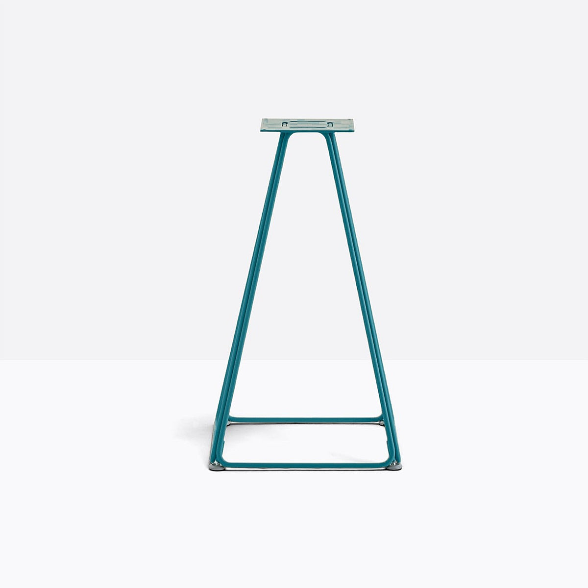 Piètement de table Lunar Pedrali — coloris Bleu pétrole BL500