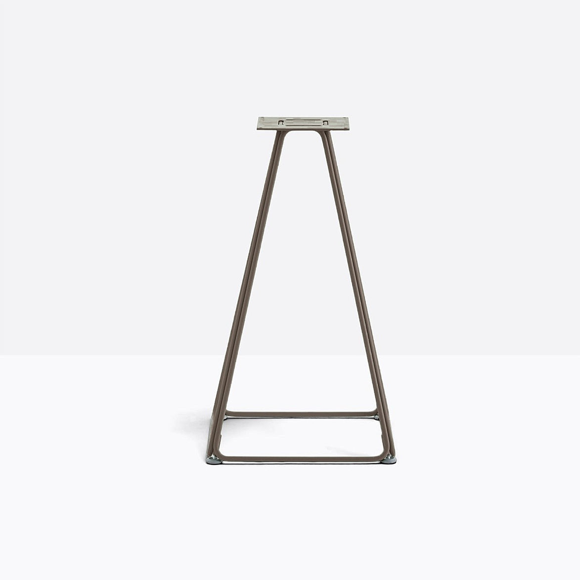Piètement de table Lunar Pedrali — coloris Marron MG