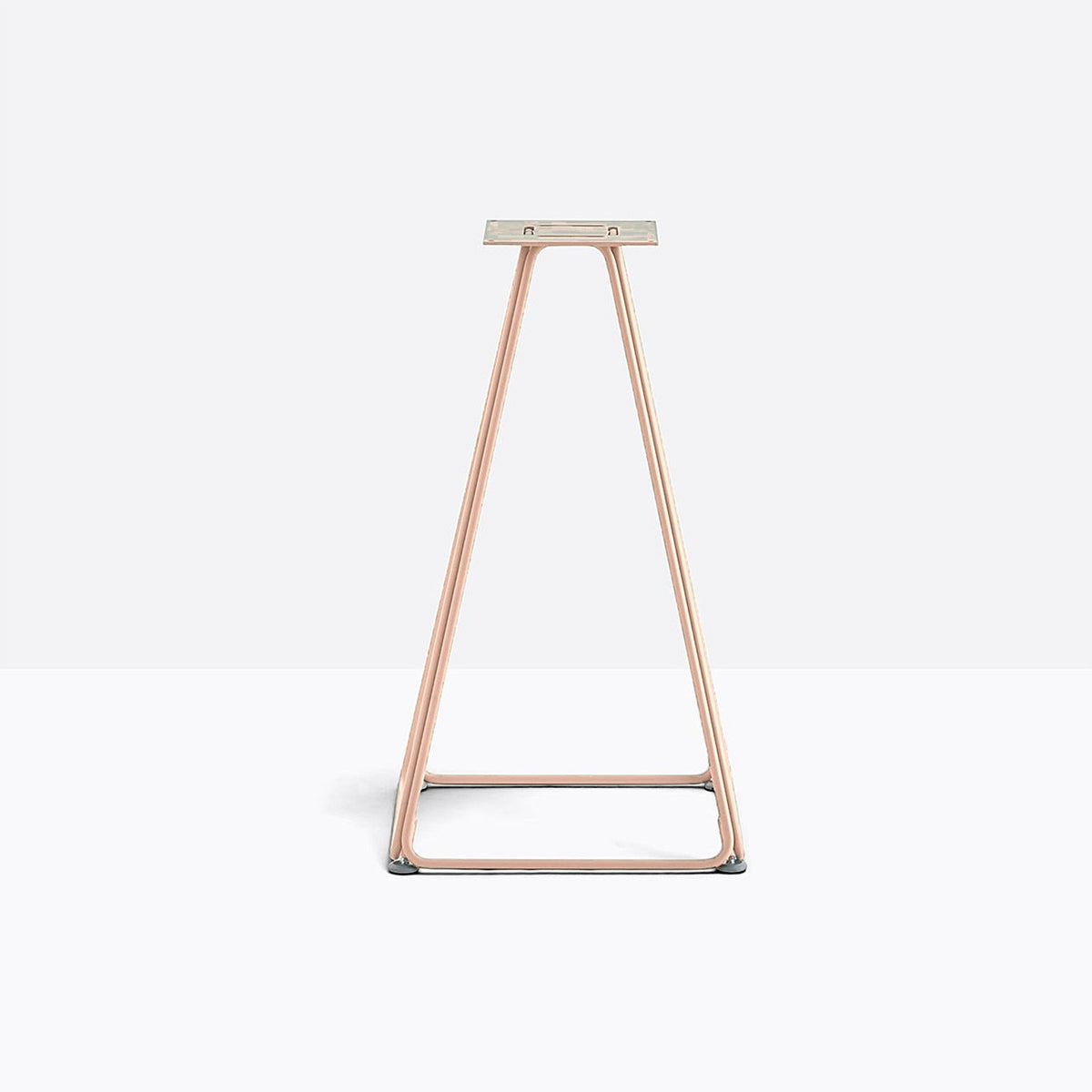 Piètement de table Lunar Pedrali — coloris Rose RA100