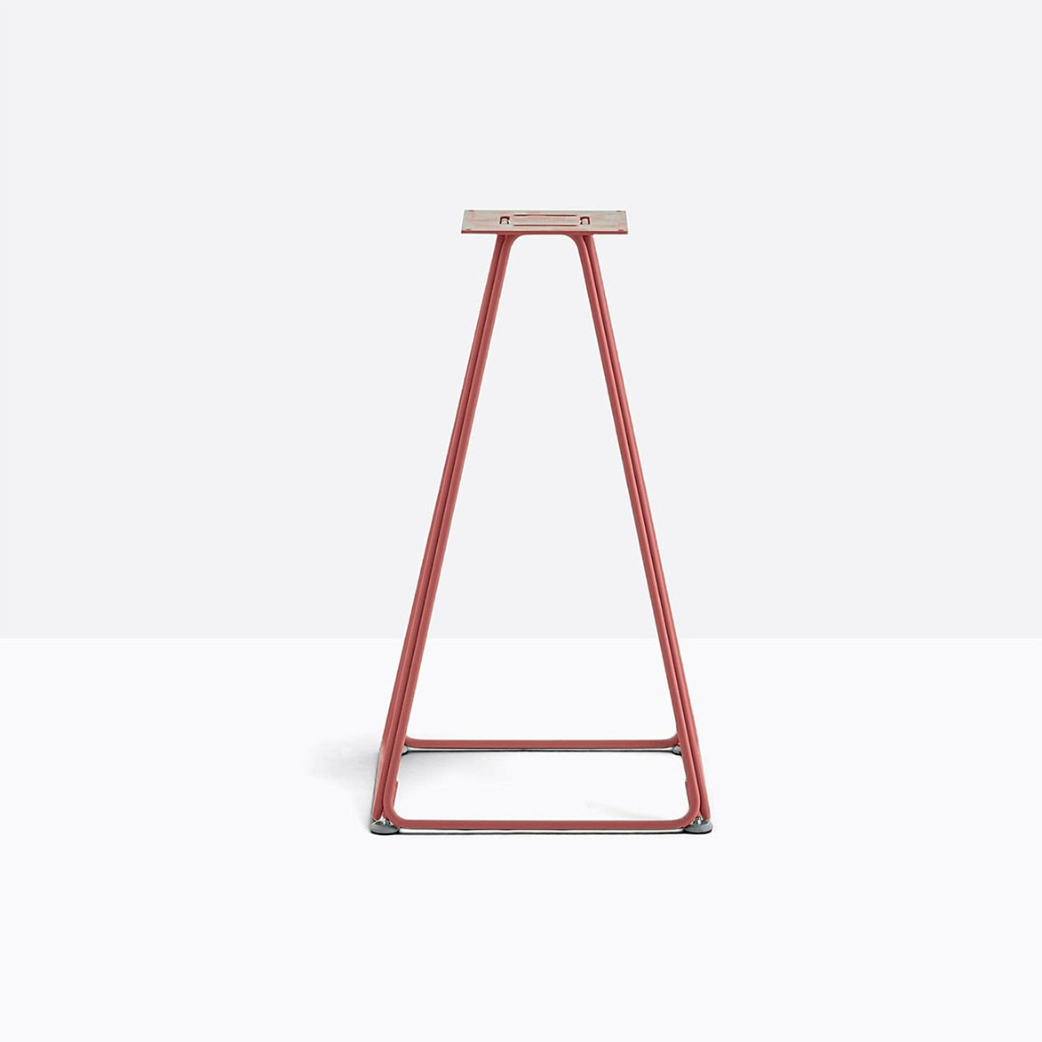 Piètement de table Lunar Pedrali — coloris Rouge foncé RO200