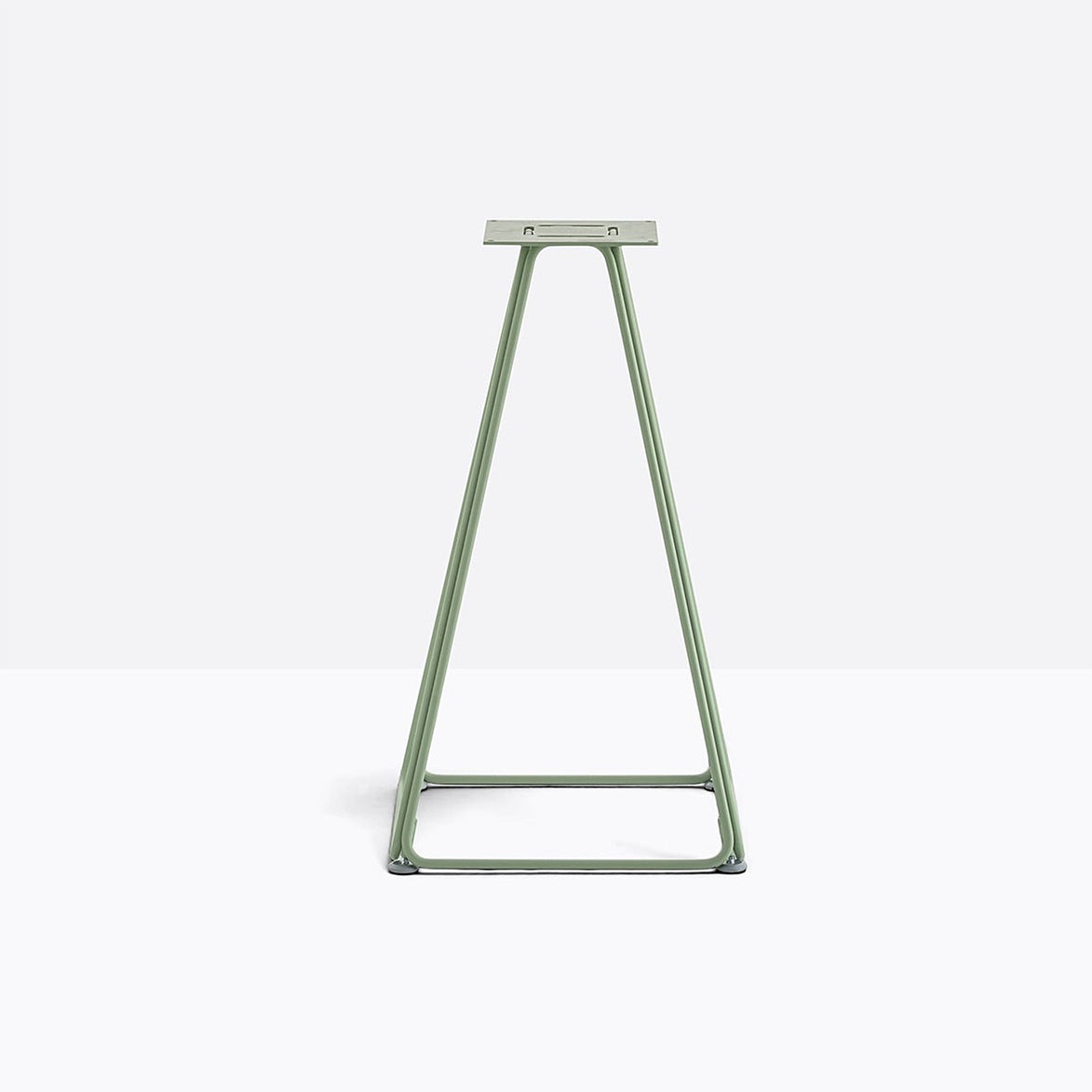 Piètement de table Lunar Pedrali — coloris Vert sauge VE100