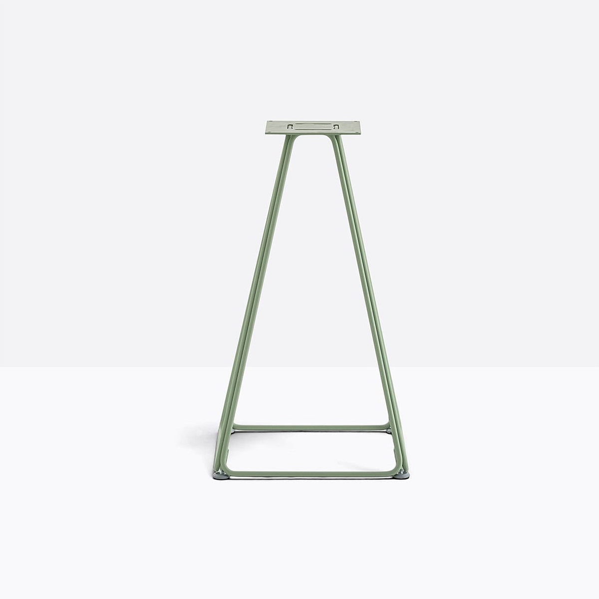 Piètement de table Lunar Pedrali — coloris Vert sauge VE100