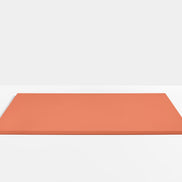 Plateau de table carré en acier Pedrali — coloris Orange AR500E