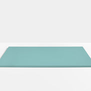 Plateau de table carré en acier Pedrali — coloris Bleu ciel AZ100E