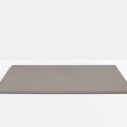 Plateau de table carré en acier Pedrali — coloris Taupe BE200E
