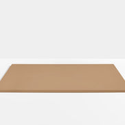 Plateau de table carré en acier Pedrali — coloris Miel MI100E
