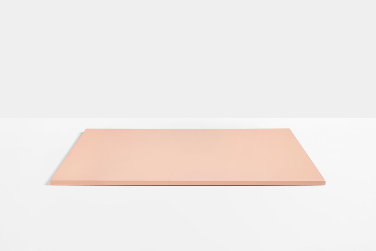 Plateau carré en acier Pedrali Rose RA100