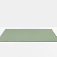Plateau de table carré en acier Pedrali — coloris Vert sauge VE100E