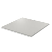 Plateau mélaminé Essentiel carré 19 mm — coloris Gris clair
