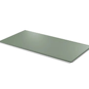 Plateau mélaminé Essentiel rectangulaire 19 mm — coloris Vert Eucalyptus