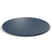 Plateau mélaminé Essentiel rond 19 mm — coloris Bleu Cosmique