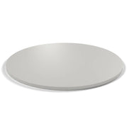 Plateau mélaminé Essentiel rond 19 mm — coloris Gris clair