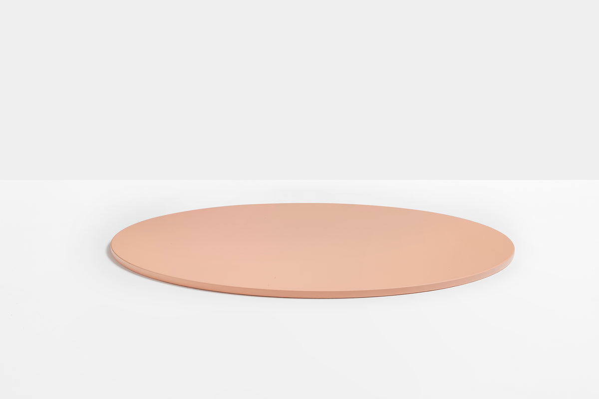 Plateau rond en acier Pedrali Rose RA100