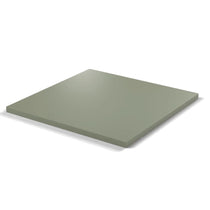 Plateau stratifié Atelier carré 28 mm — décor Agave, chant ton sur ton