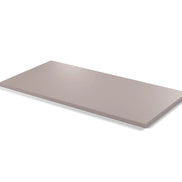Plateau stratifié Atelier rectangulaire 28 mm — décor Beige Nude, chant ton sur ton