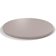 Plateau stratifié Atelier rond 28 mm — décor Beige Nude, chant ton sur ton