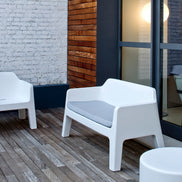 Fauteuils Plus Air avec coussins en situation