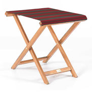 Repose-pieds Biarritz — huile de lin, toile Rayé multicolore rouge 662
