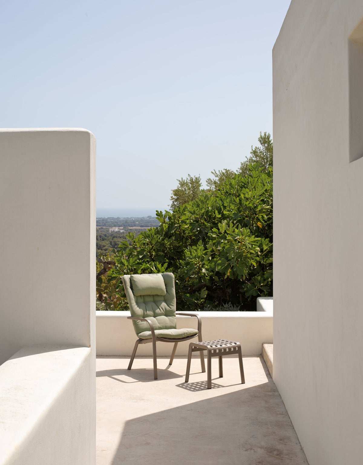 Repose-pieds Poggio Nardi – mise en situation CHR