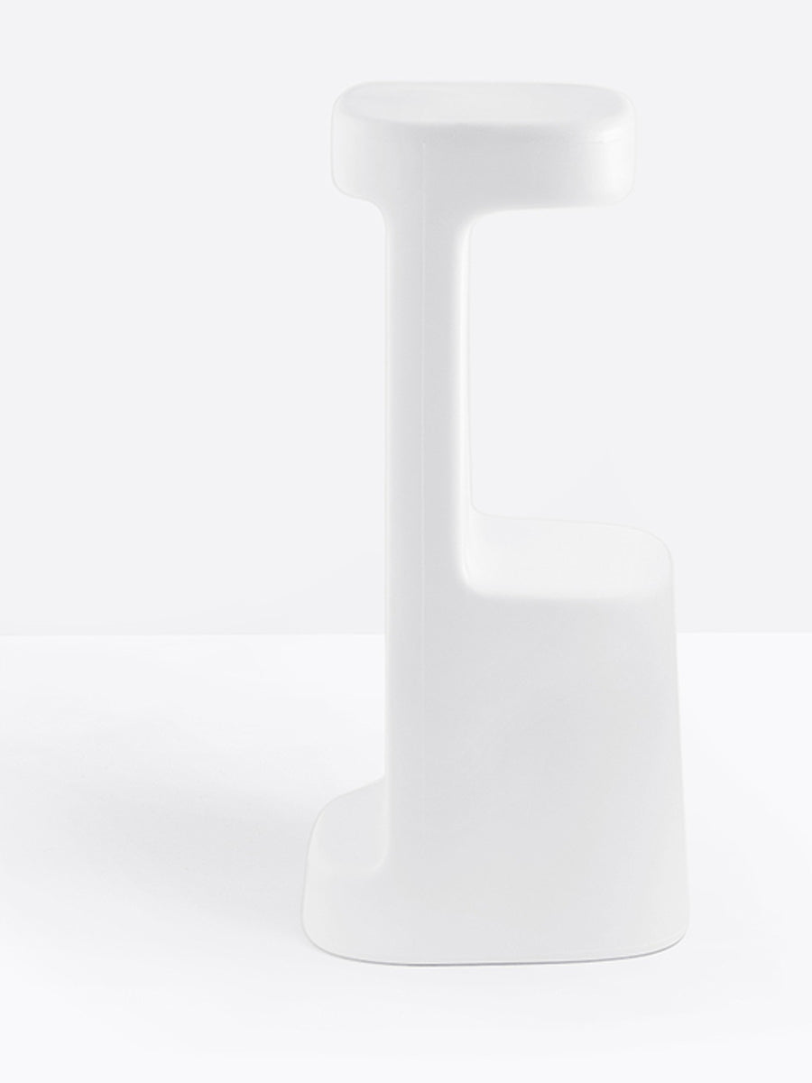 Tabouret de bar Serif 860 Pedrali blanc