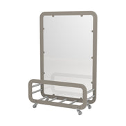 Séparateur mobile Siena Mini Module Ezpeleta, méthacrylate, structure taupe