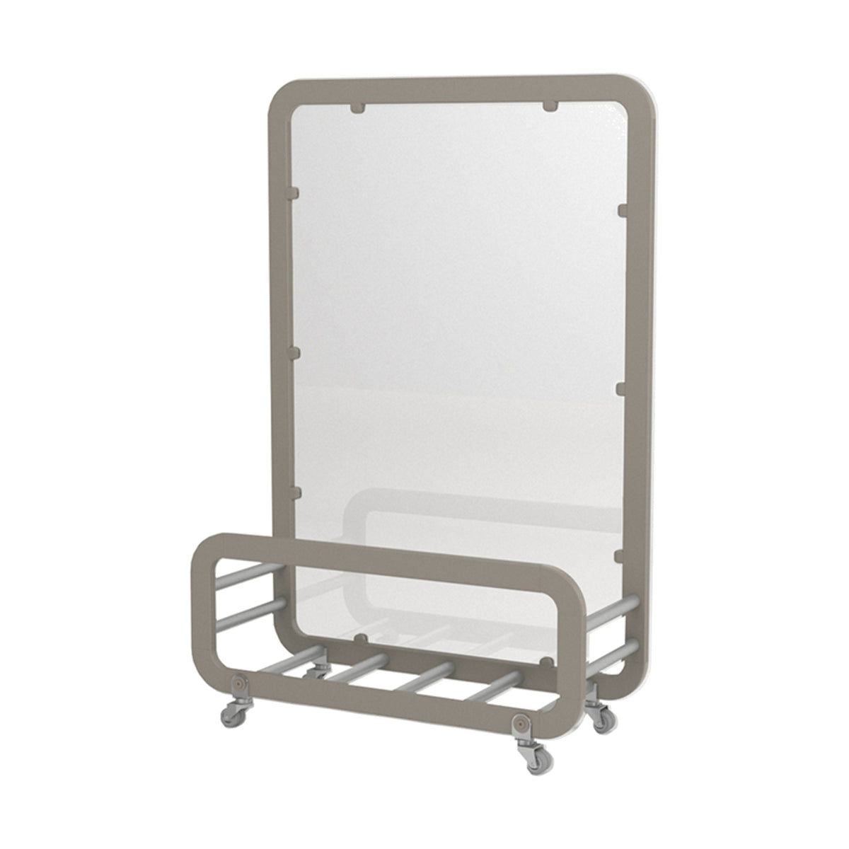 Séparateur mobile Siena Mini Module Ezpeleta, méthacrylate, structure taupe