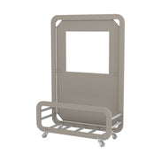 Séparateur mobile Siena Mini Module Ezpeleta, toile taupe