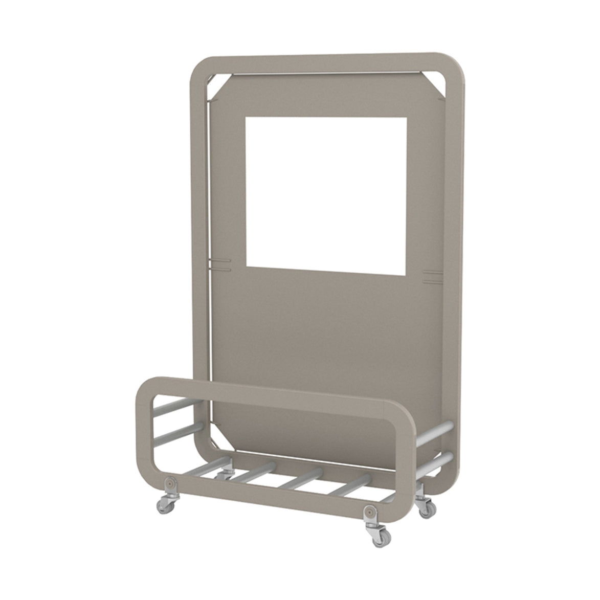 Séparateur mobile Siena Mini Module Ezpeleta, toile taupe