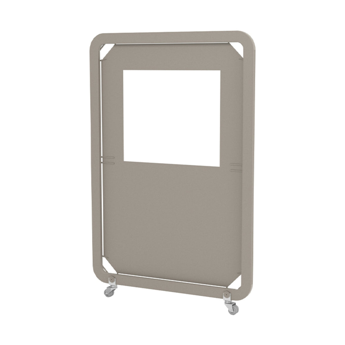 Séparateur mobile Siena Mini Panel Ezpeleta, toile taupe
