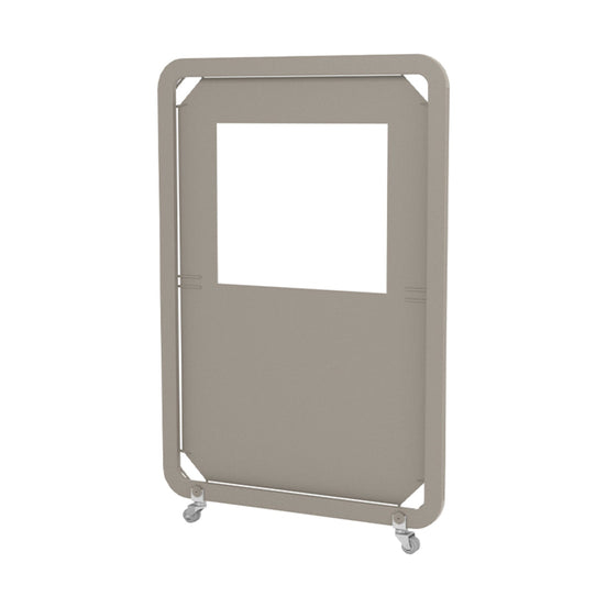Séparateur mobile Siena Mini Panel Ezpeleta, toile taupe