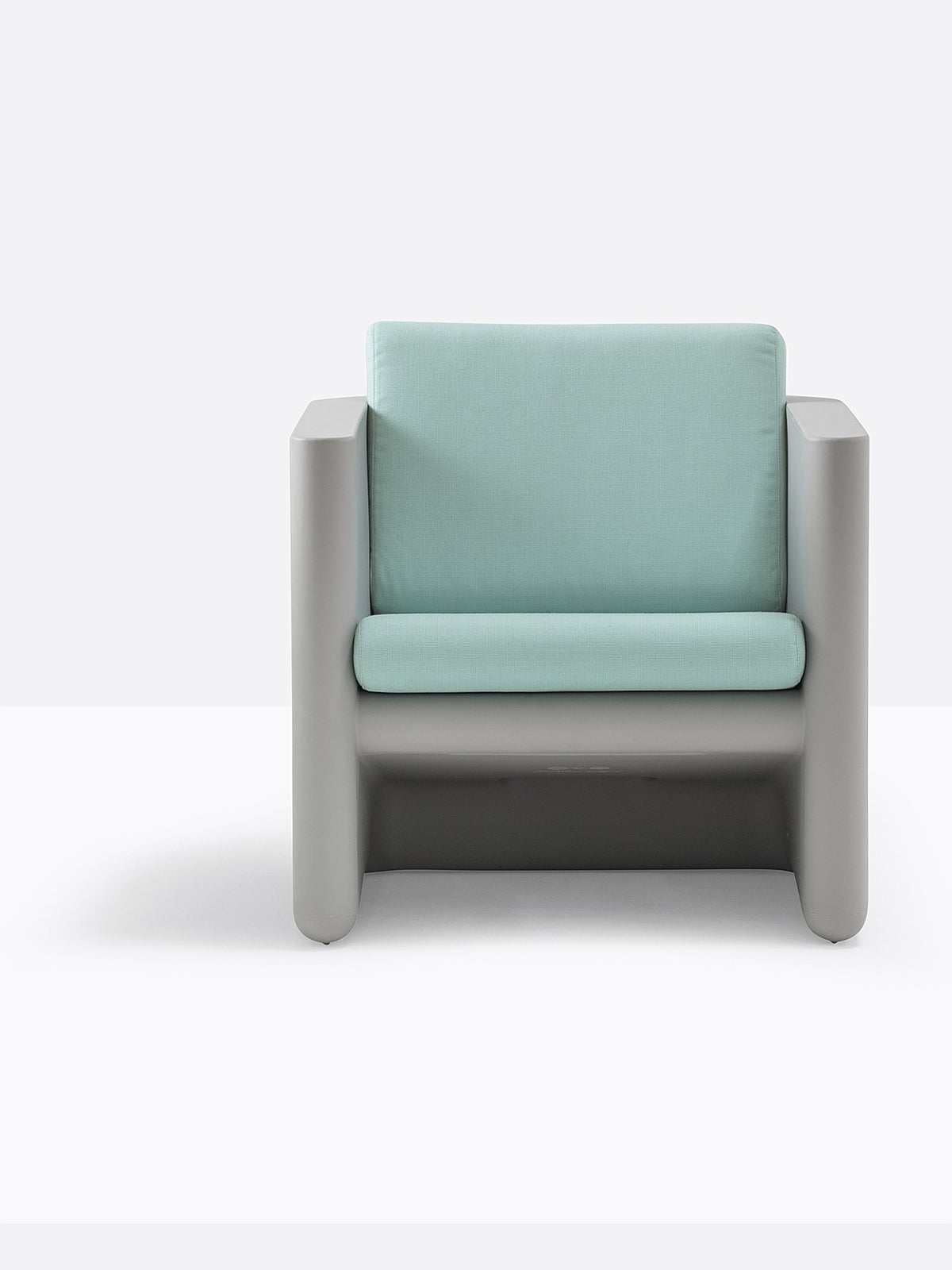 Fauteuil lounge Sunset 625 beige avec coussins d'assise et de dossier