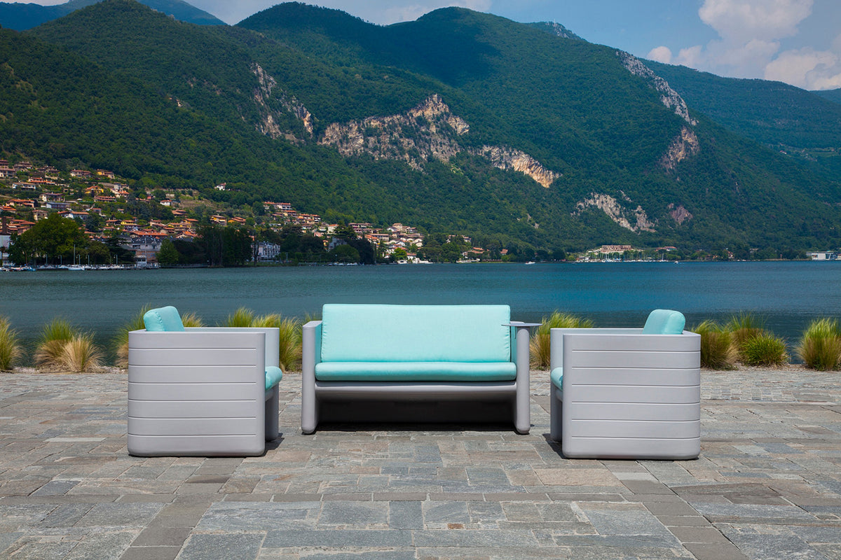 Gamme Sunset Pedrali en situation, mobilier CHR