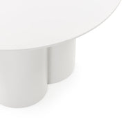 Table basse Lavano Ø80 cm gris-beige