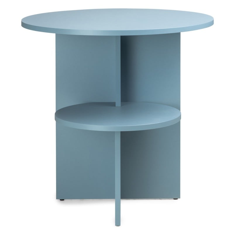 Table d'appoint Eso 2 plateaux — Bleu craie