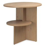 Table d'appoint Eso 2 plateaux — Chêne