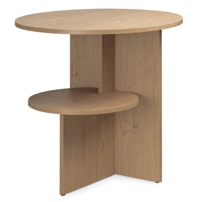 Table d'appoint Eso 2 plateaux — Chêne
